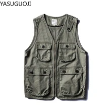 Мужская Классическая безрукавка YASUGUOJI с несколькими карманами