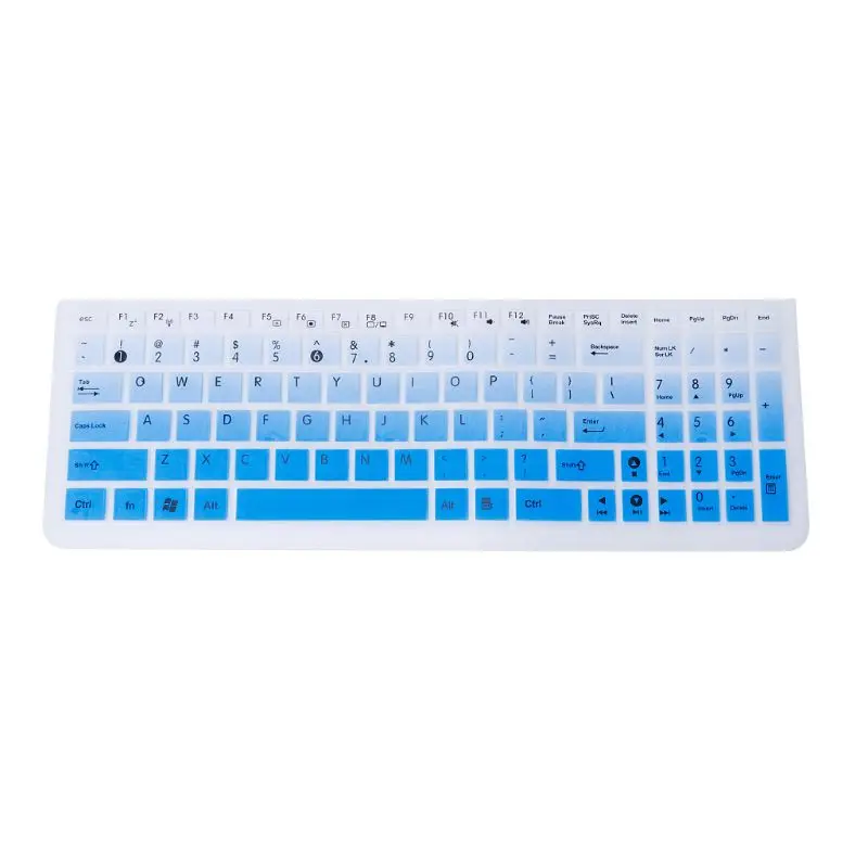 

Gradient/Colorful Keyboard Cover Keypad Film Skin Protector Notebook Silicone Protection for Asus K50 Laptop Accessory