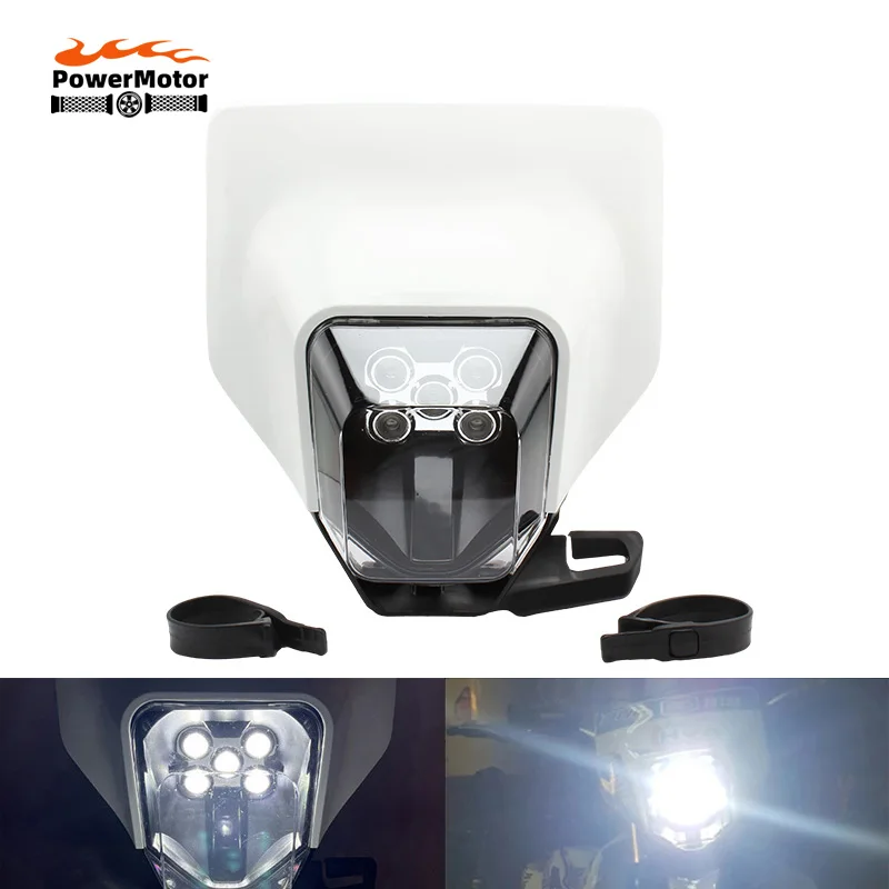 

Motorcycle LED Headlight Headlamp Head Lamp For Husqvarna FC FE TE TX FX TC 125 250 300 350 450 501 FE250 FC250 TE300