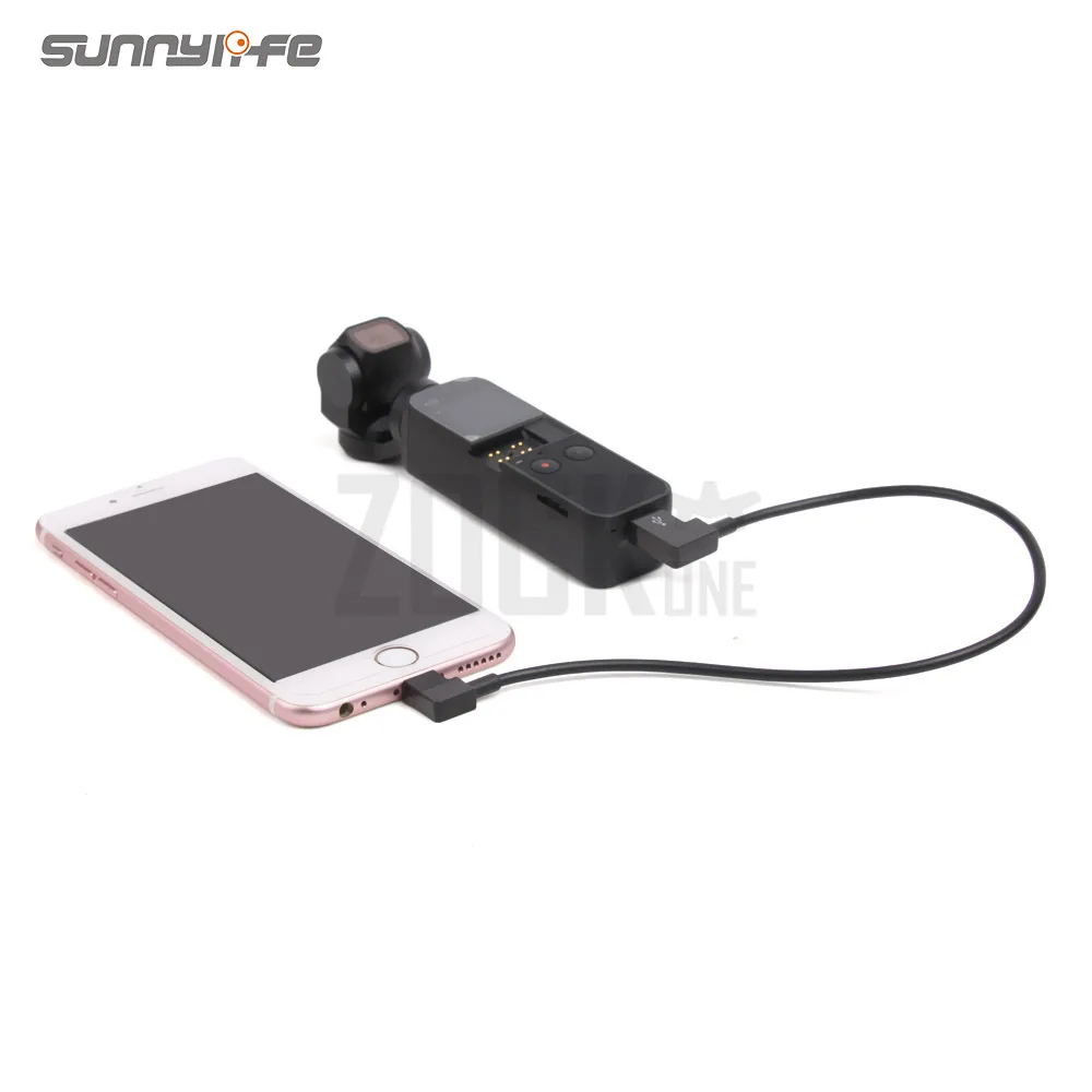SUNNYLIFE конвертер кабель для DJI OSMO Карманный TYPE-C на Android IOS преобразования данных