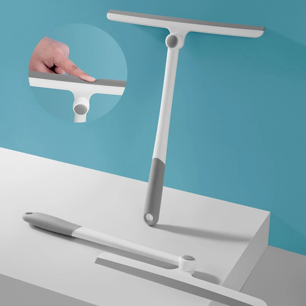 

Shower Glass Door Scraper, Multifunctional Silicone Scraper For Bathroom, Window, Kitchen Surface and Car Glass