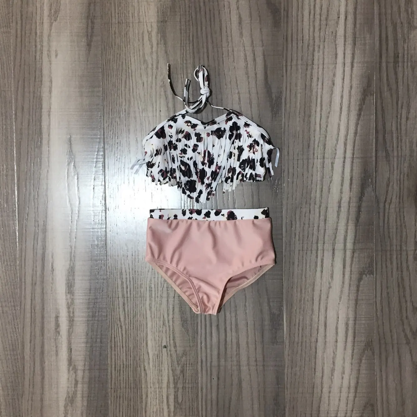 Летняя одежда для маленьких девочек Girlymax детский купальный костюм с высокой