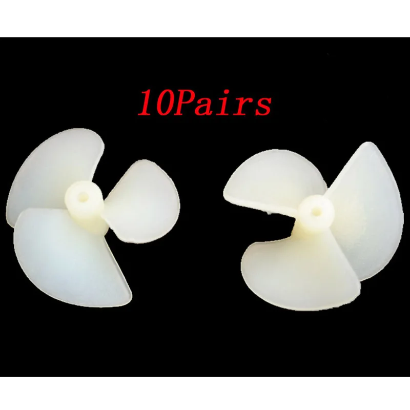 10 пар в комплекте RC лодка Полное погружение пропеллер 3 лезвия 36 мм 42 вращение по