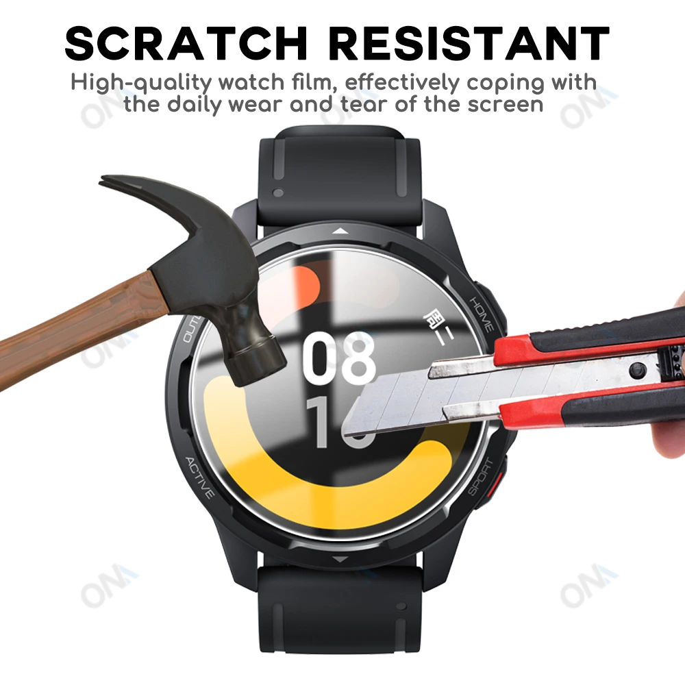 Защитная пленка из закаленного стекла для Xiaomi Mi Watch Color 2 Защита экрана Haylou RT LS05S LS05