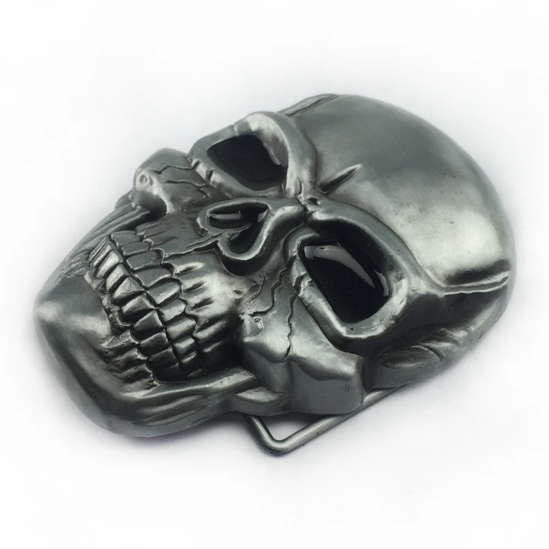 Розничная продажа металлические пряжки для ремня в стиле панк с черепом мужчин