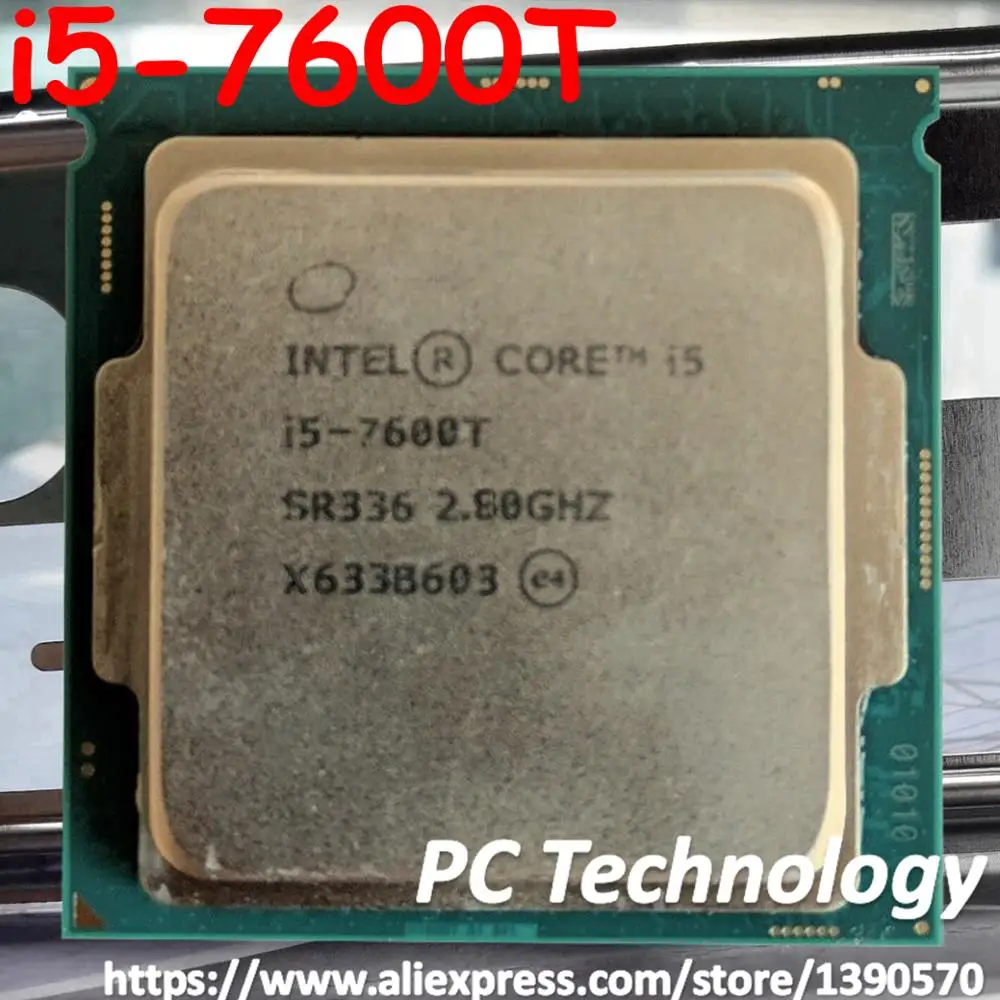 Оригинальный процессор Intel Core i5 7600T 2 80 ГГц четырехъядерный с четырехъядерным