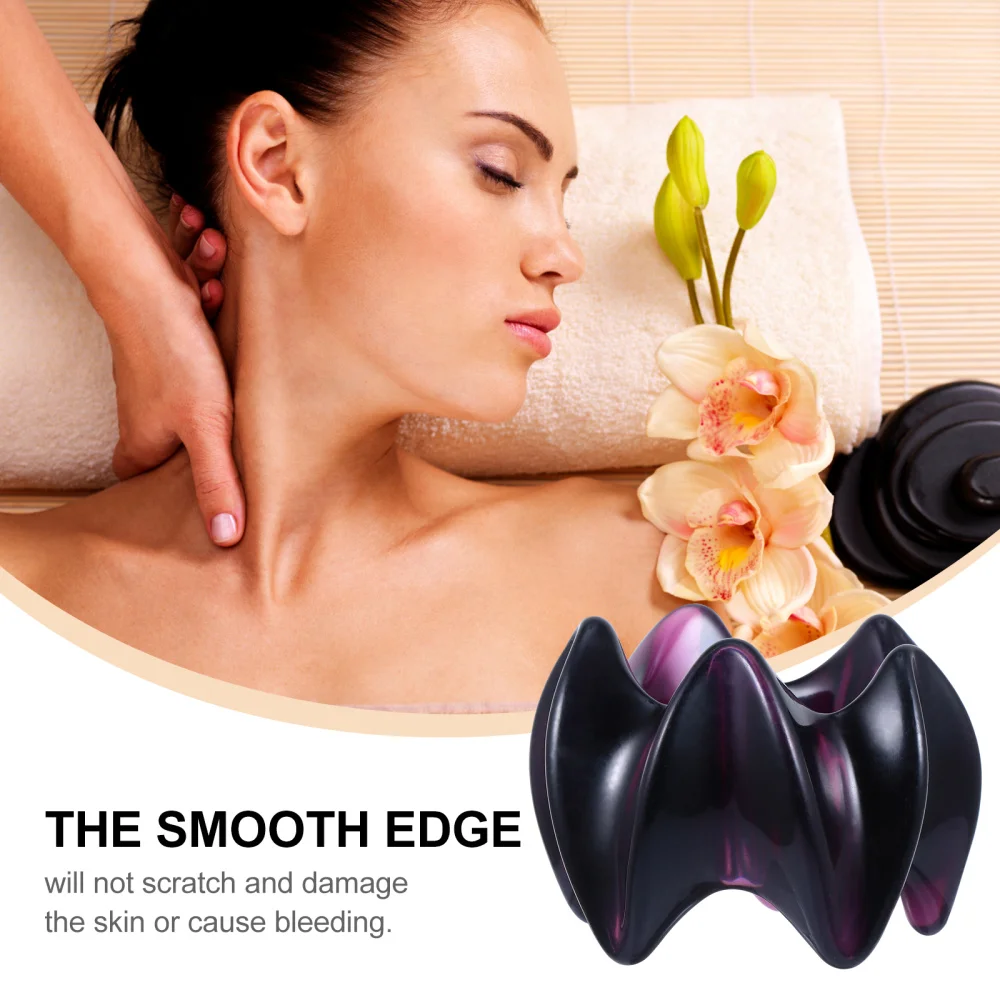 

1Pc Scraping Massager Beeswax Scraping Tool Lotus Shape Massager