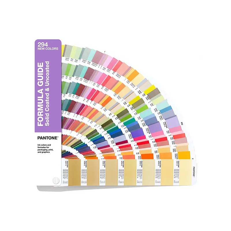 

2020 Новая схема калибровки PANTONE Цвет карты международной Стандартный файла 294 Цвет C карты U карты GP1601A-SUPL