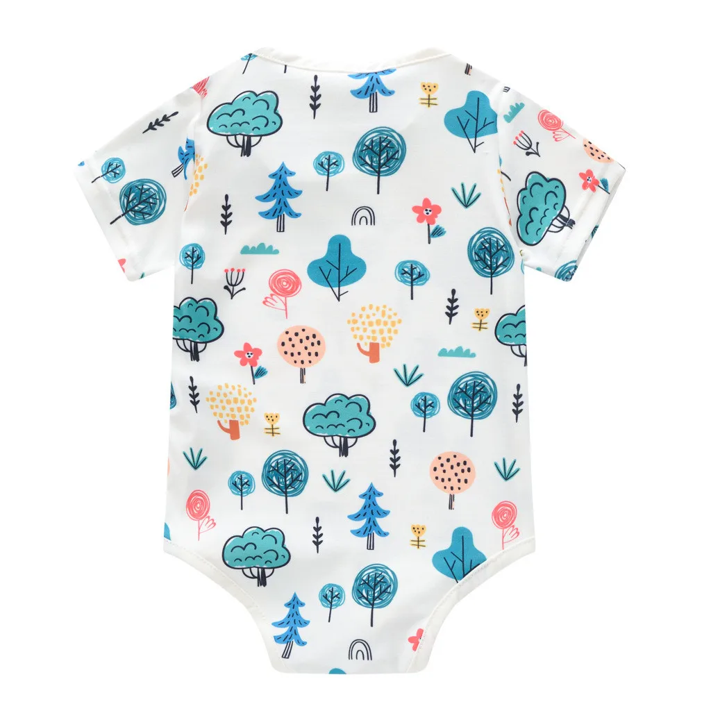 

Newborn Baby Girl boys Rompers Infant children clothes long Sleeve Cartoon summer Jumpsuit romper Clothes outfits Bodysuit ZM