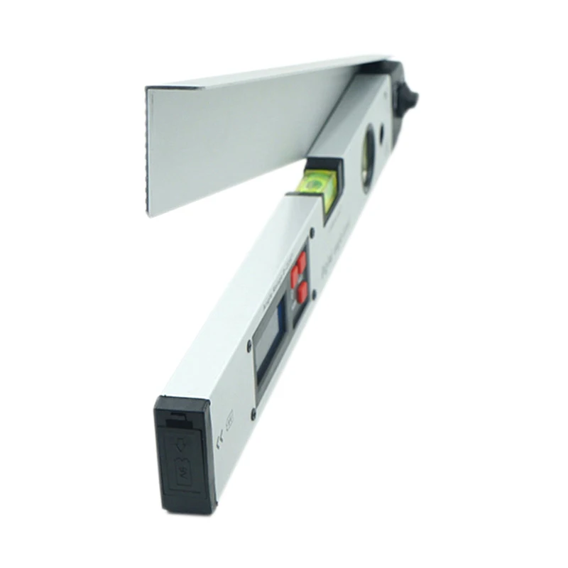 400 мм Цифровой угловой линейки из алюминиевого сплава ЖК экран измерительный