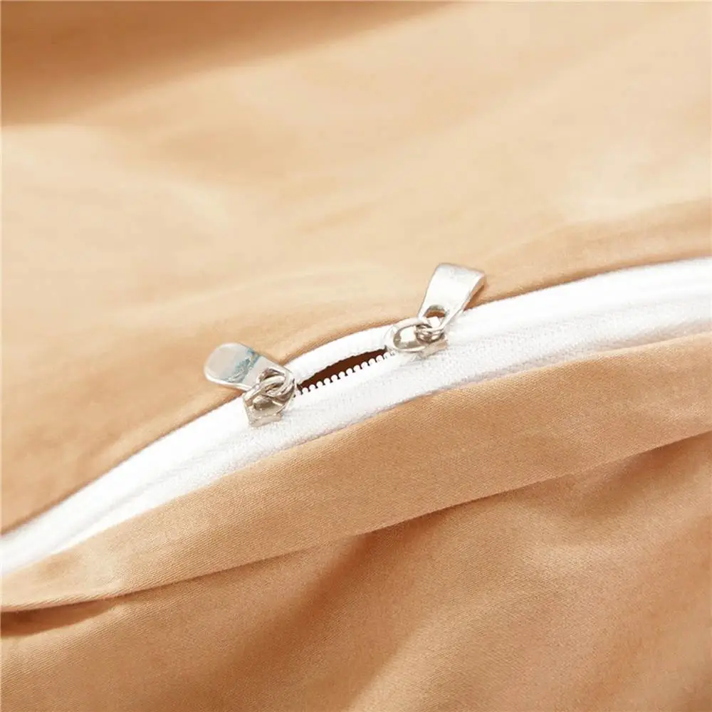 Роскошный Египетский хлопок золотой комплект постельного белья 4 шт. вышитый