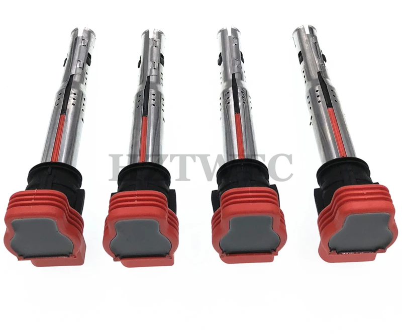 Новая катушка зажигания 06E905115 06E905115E 07K905715F для VW Jetta Golf Passat Tiguan CC Touareg A3 A4 A5 A6 A7 4 шт. |