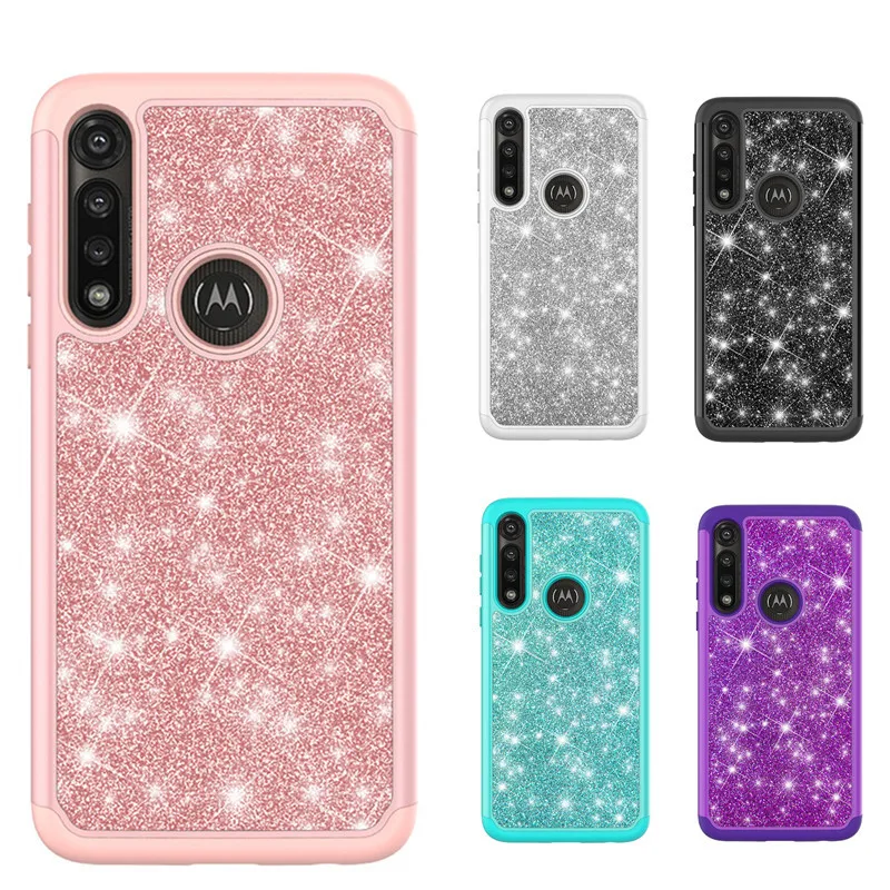 Блестящий яркий чехол ярких цветов для Motorola Moto G Power 2020 чехлы телефонов задняя