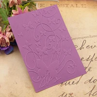 lace butterfly textured plastic embossing folders for card making template dies scrapbooking paper craft supplies embosser diy