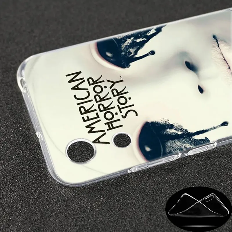 Роскошный мягкий силиконовый чехол ТВ American Horror Story для huawei Honor 9X 8A 7A 20 Pro 7X8 X