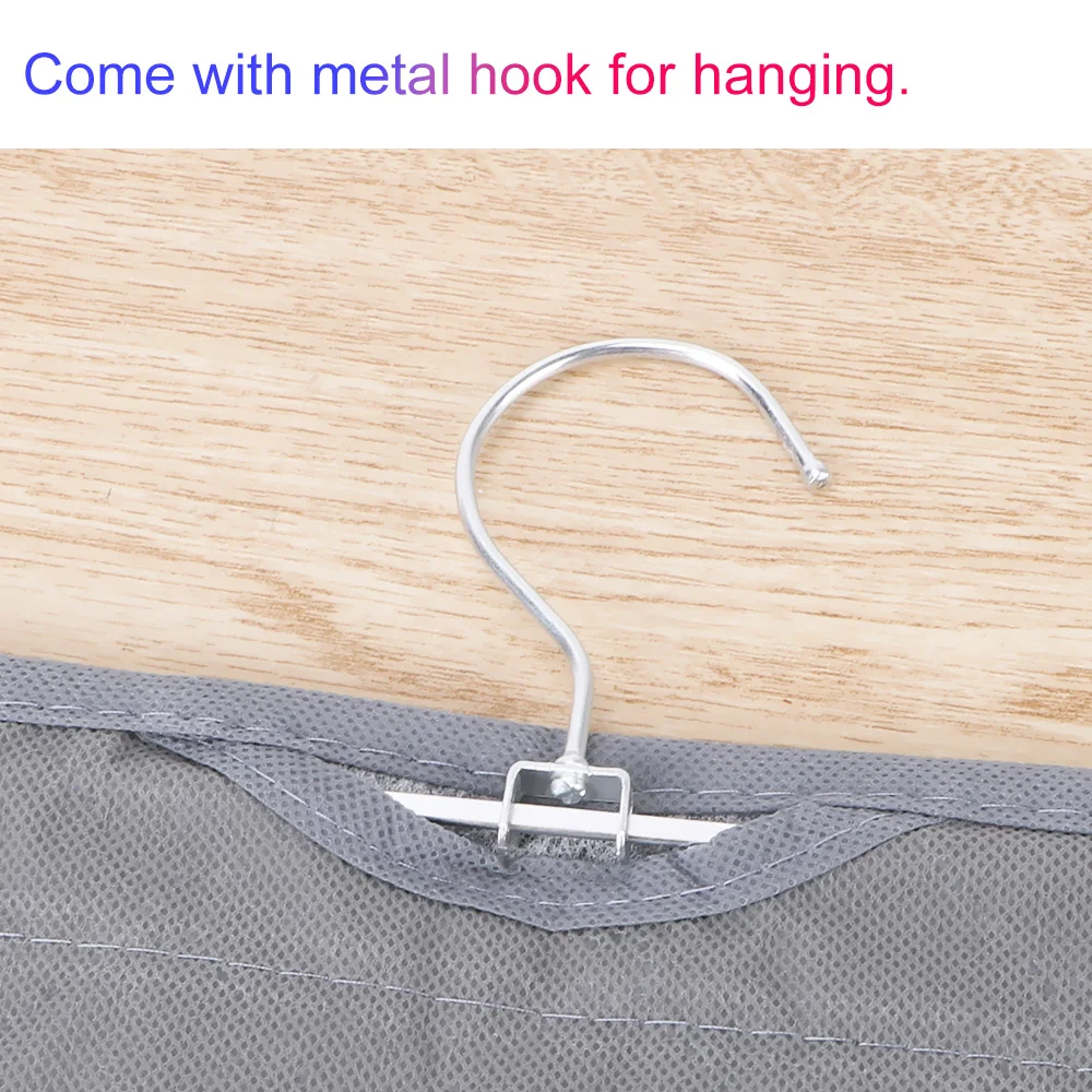 

Hanging Handbag Organizer Three-dimensional Foldable Purse Storage Bag Bedroom Organization Door Wardrobe Closet Hanger