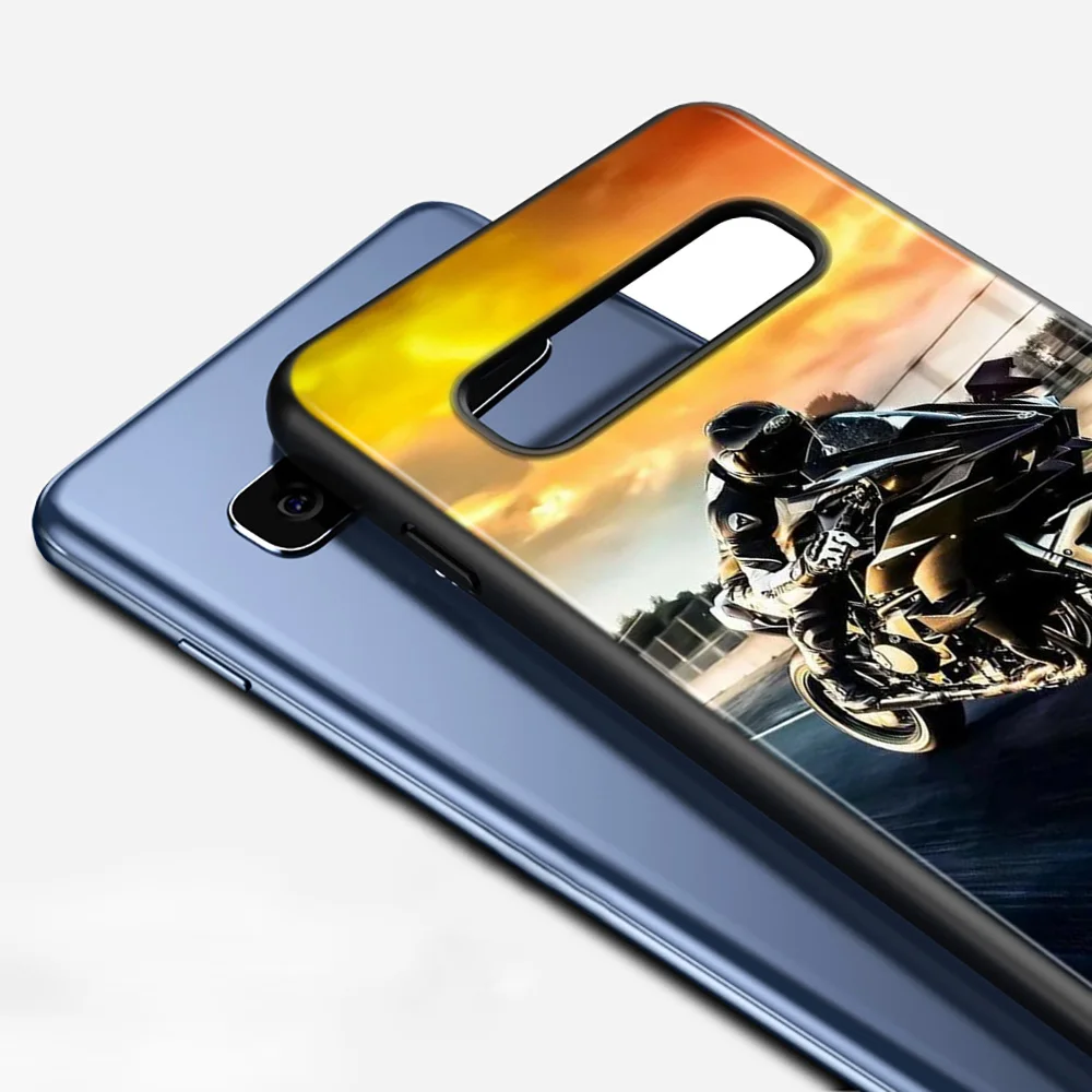 retro moto cross motorcycle for samsung galaxy s21 s20 fe ultra s10 lite s9 s8 plus s7 s6 phone case free global shipping