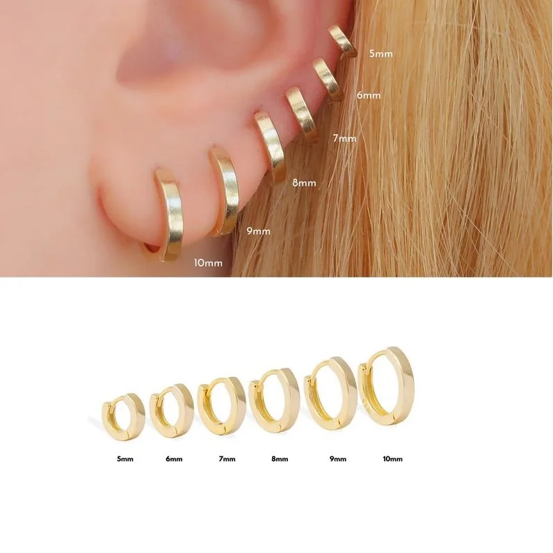 Простые Ювелирные изделия из стерлингового серебра 925 пробы маленькие круглые