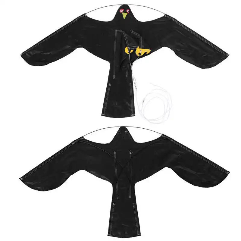 

Extendable Bird Repeller Scarer Flying Kite with 5m Telescopic Pole pest reject Emulation Flying Hawk Bird Scarer Kite