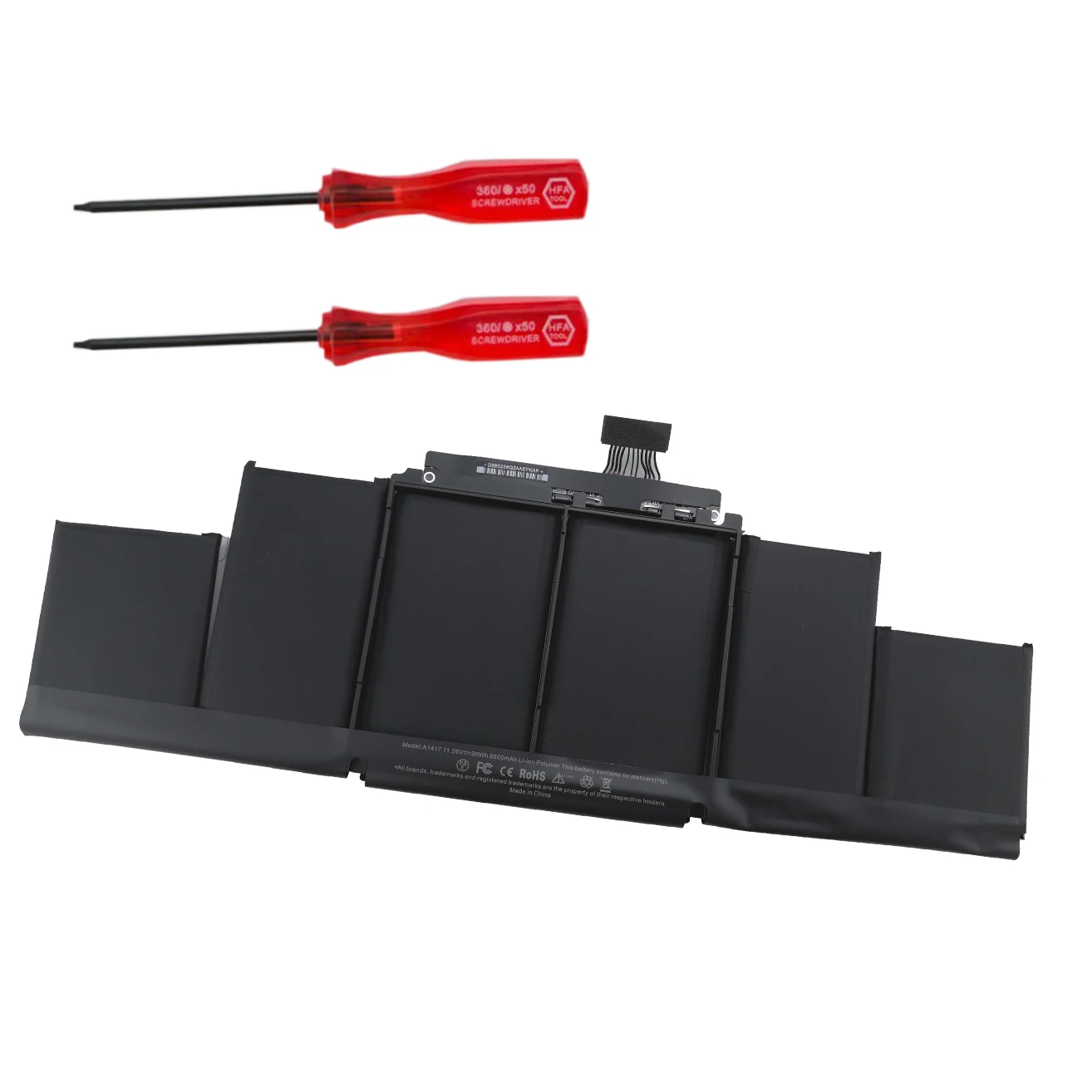 A1417 Аккумулятор для ноутбука Apple Macbook Pro 10 1 Retina 15 дюймов A1398 Середина 2012 года, начало 2013 года, EMC 2512 2673 MC975LL/A MC976LL/A.