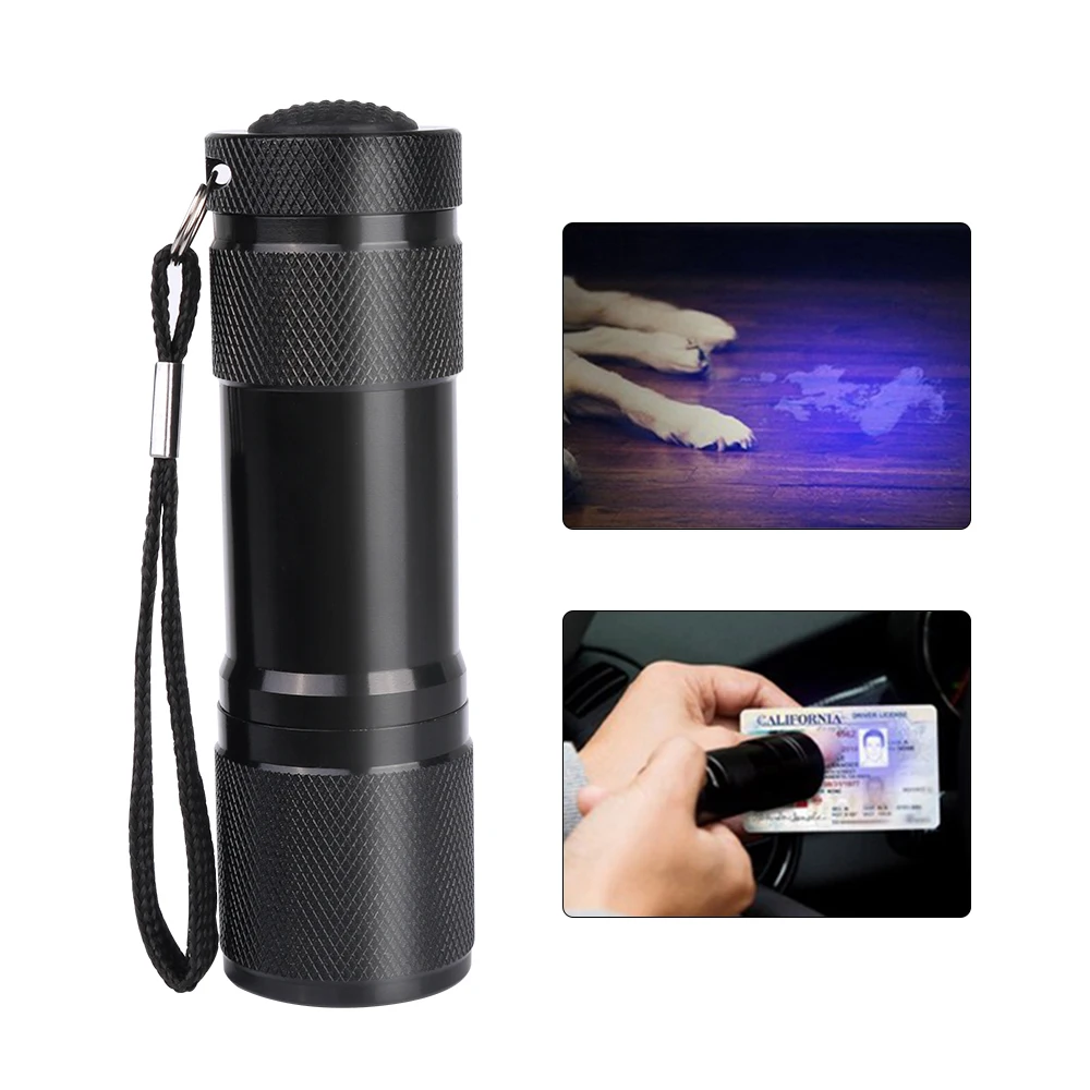 

Flashlights Portable Mini Penlight LED UV Flashlight Torch Pocket Light Lantern Powerful Led UV Flashlight Torch for Hunting