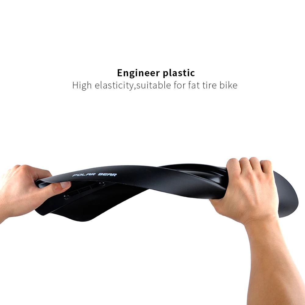 Комплект брызговиков для велосипеда Snow Bicycle Planet 2 шт. регулируемый комплект