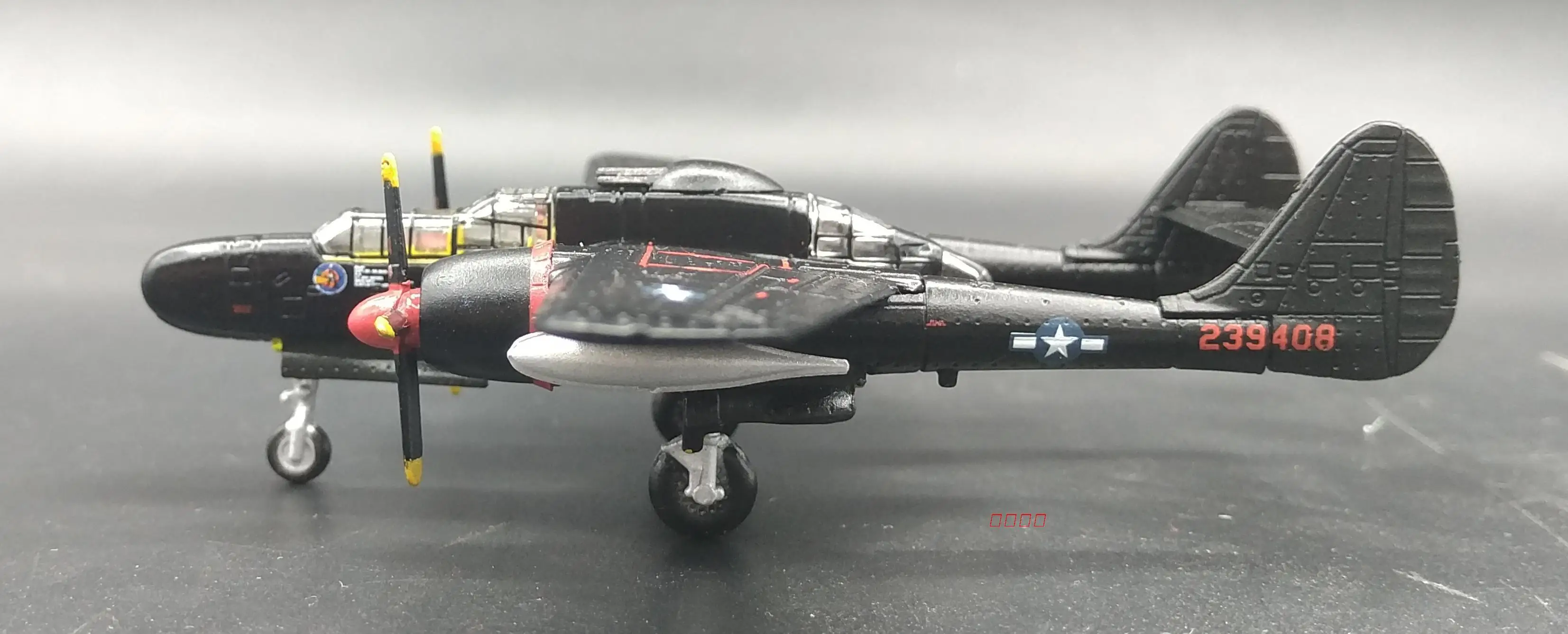 AF1 США P-61 Black Widow 1/144 литая под давлением модель самолета |
