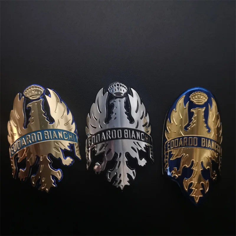 Значок на велосипедную головку Алюминиевые наклейки для горного велосипеда BMX 2