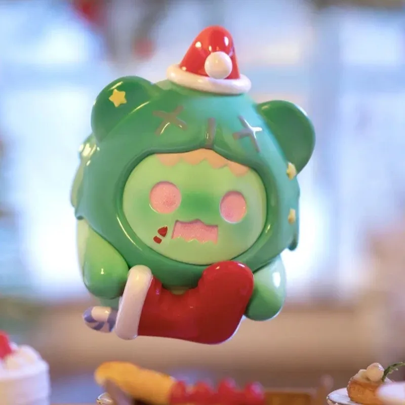 ShinWoo-figura de oso fantasma de la serie de noche de Navidad, modelo Original de caja ciega, regalo, caja sorpresa-4
