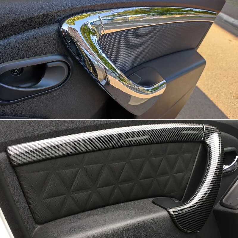 Хромированные декоративные вставки накладки на панели обшивки дверей из АБС