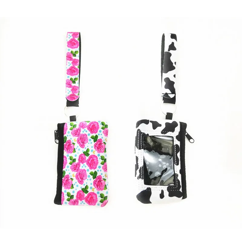 Новое поступление 8 видов стилей неопреновый Карманный Брелок для карт мини