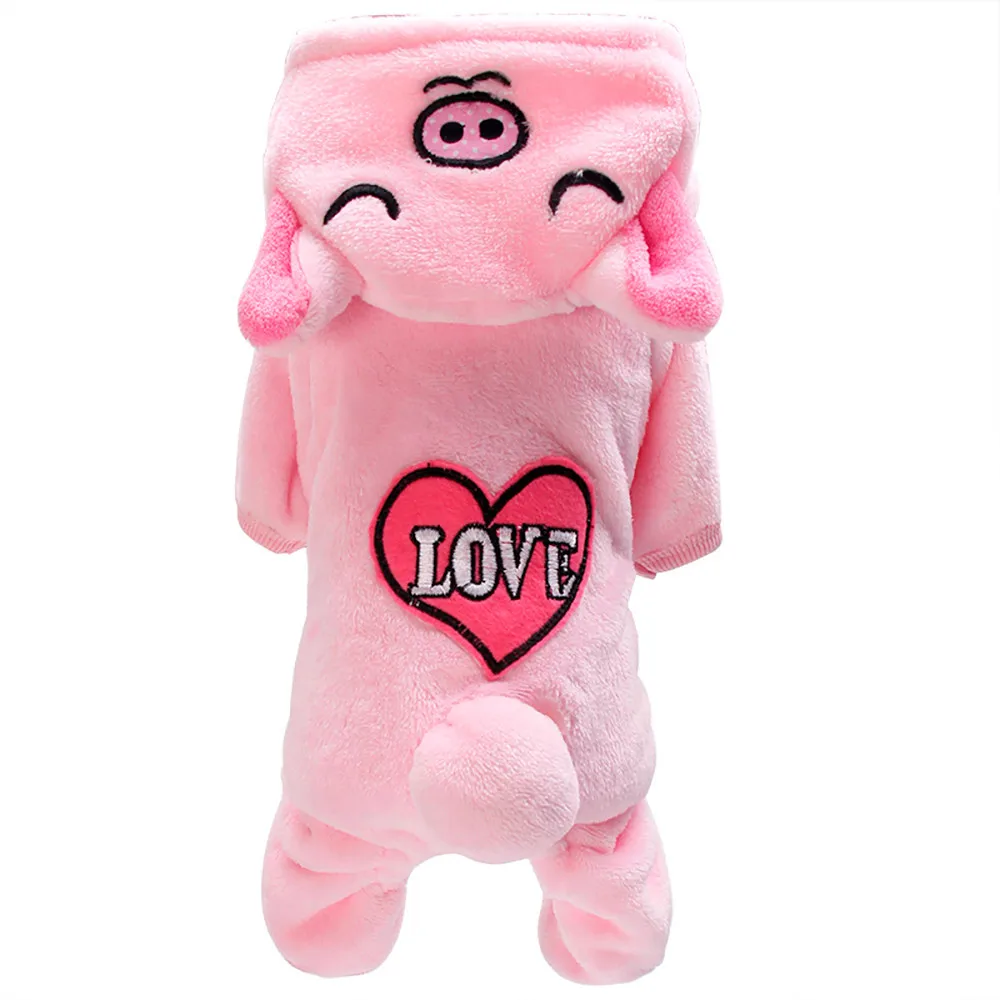 

Hoodies Pet Clothes Dog Cat Cute Pig Transfiguration Coat Dress Dog Clothes For Small Dog Winter Clothes Designer Dog Clothes