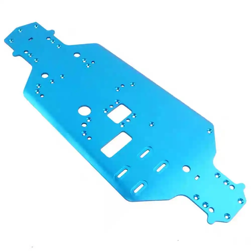 Запасные части HSP XSTR алюминиевое шасси 02163 для масштаба 1/10 Nitro POWER Advanced дорожный