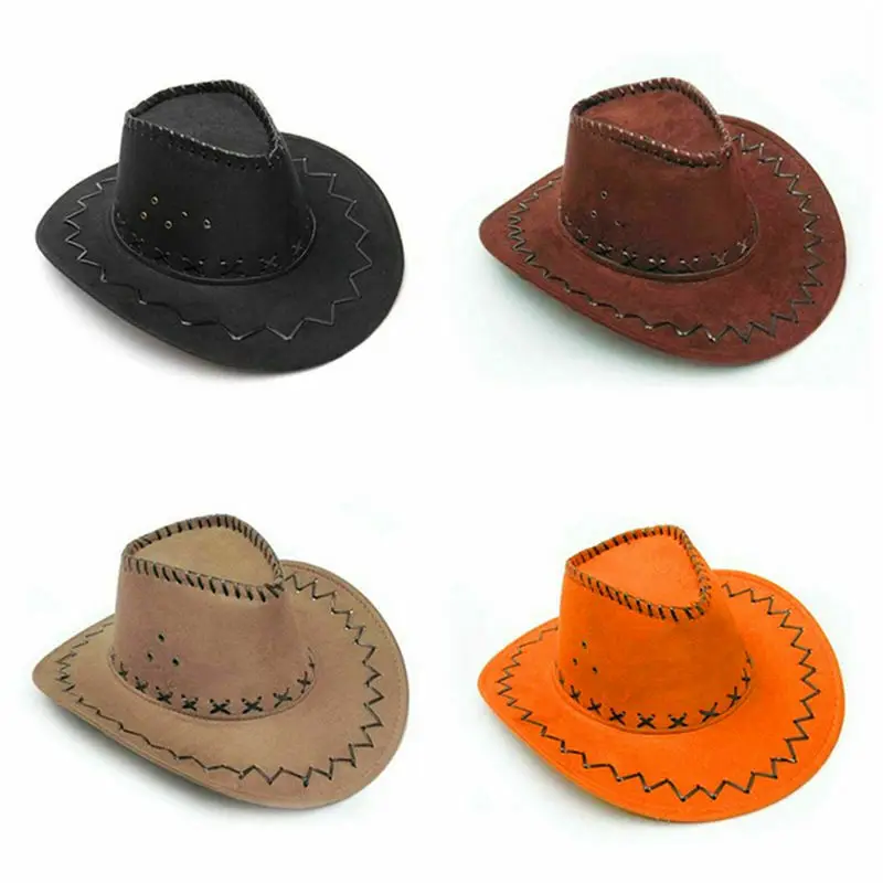 Кепка унисекс из коровьей кожи повседневная однотонная Модная Ковбойская 2019 |