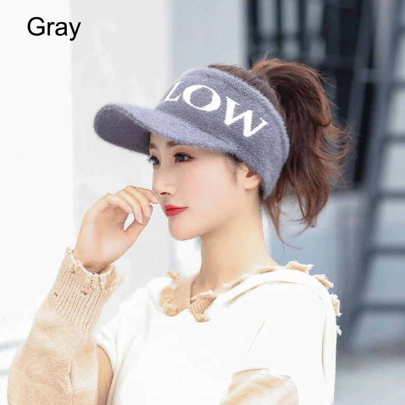 Плюшевый козырек кепка осень зима уличная теплая шляпа от солнца без ворса для