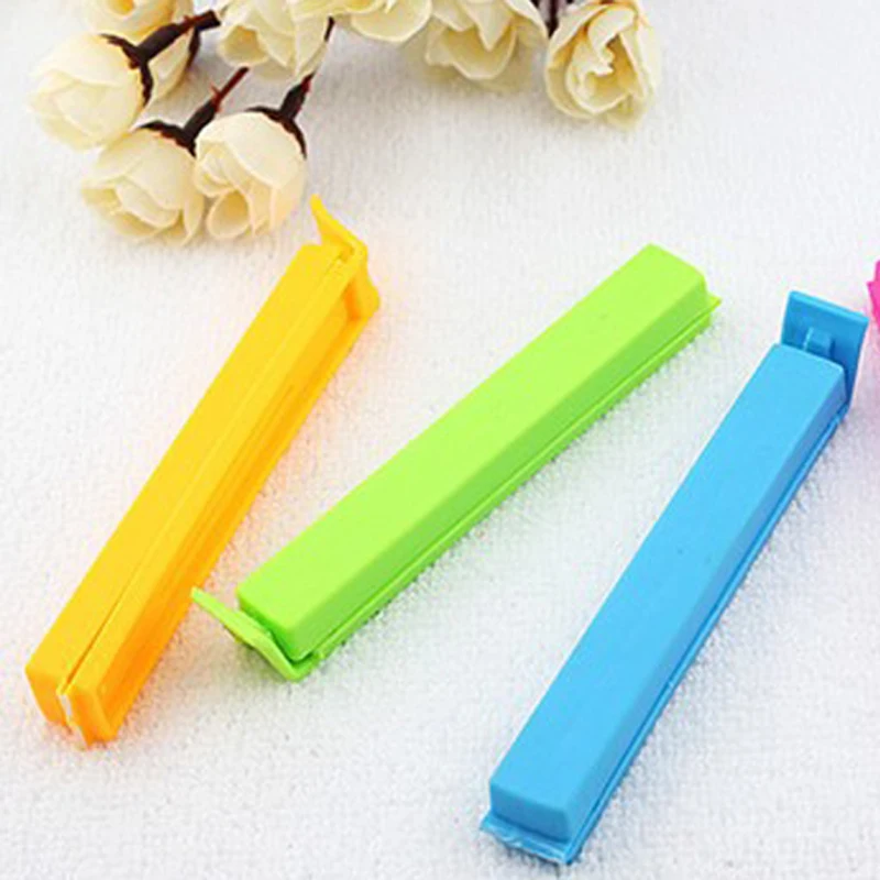 Зажимы для пластиковых пакетов 10 шт. портативные плоскогубцы клип-пинч кухонного