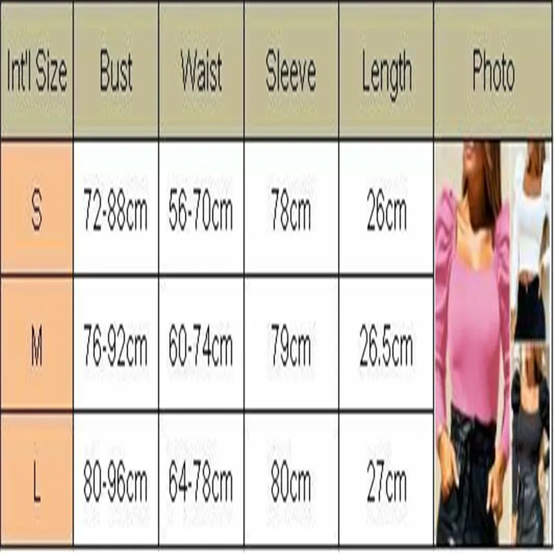 2020 Vintage Women Sexy Crop Tops Autumn Winter Clothes Puff Sleeve Ruffle T-Shirts Elegant Ladies Casual Tees Streetwear | Женская