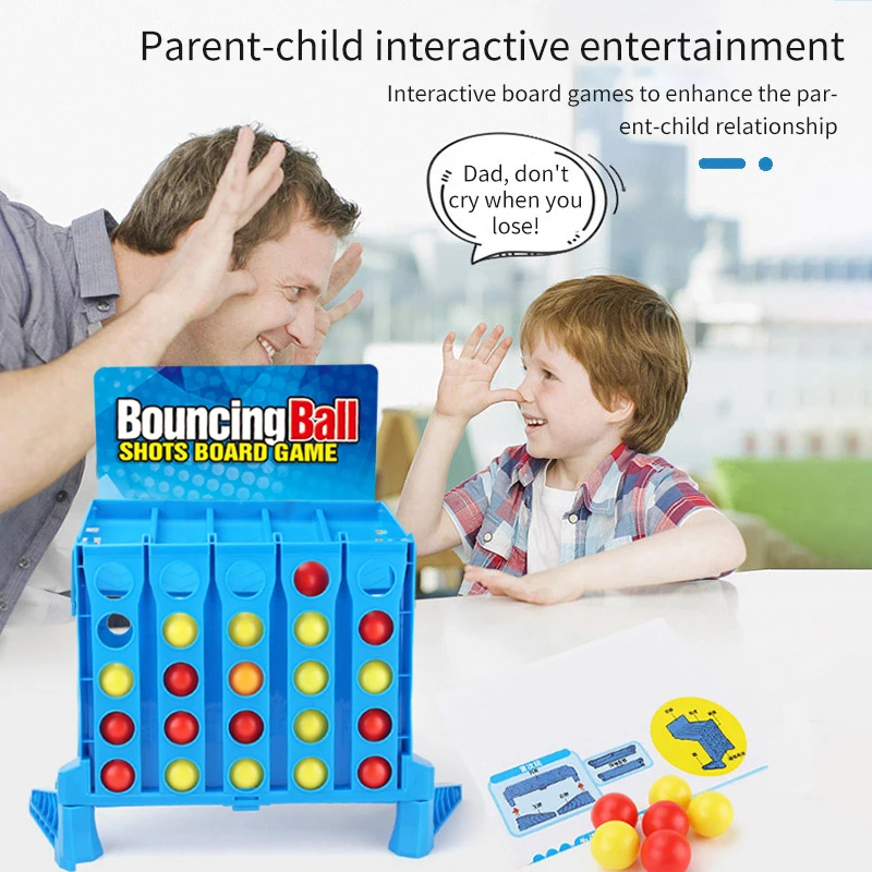 

Connect 4 Shots Game Children's Educational Toys Parent-Child Interaction Table Game Gift For Kids PR Sale