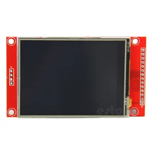 Модуль последовательного порта сенсорной панели SPI TFT LCD 240x320 2,8 дюйма с печатной платой ILI9341 5 В3,3 В, оптовая продажа и Прямая поставка