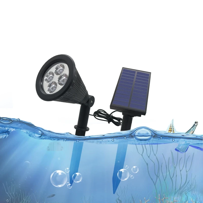 

Warmwhite White Lighting Solar Panel Lawn Lights Waterproof IP65 Fission Lamps