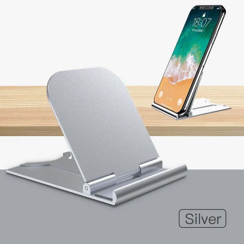 

Foldable Desktop Phone Holder Universal Cellphone Tablet Mount Mini Portable Smartphone Stand For Samsung S21 iPhone 12 Xiaomi