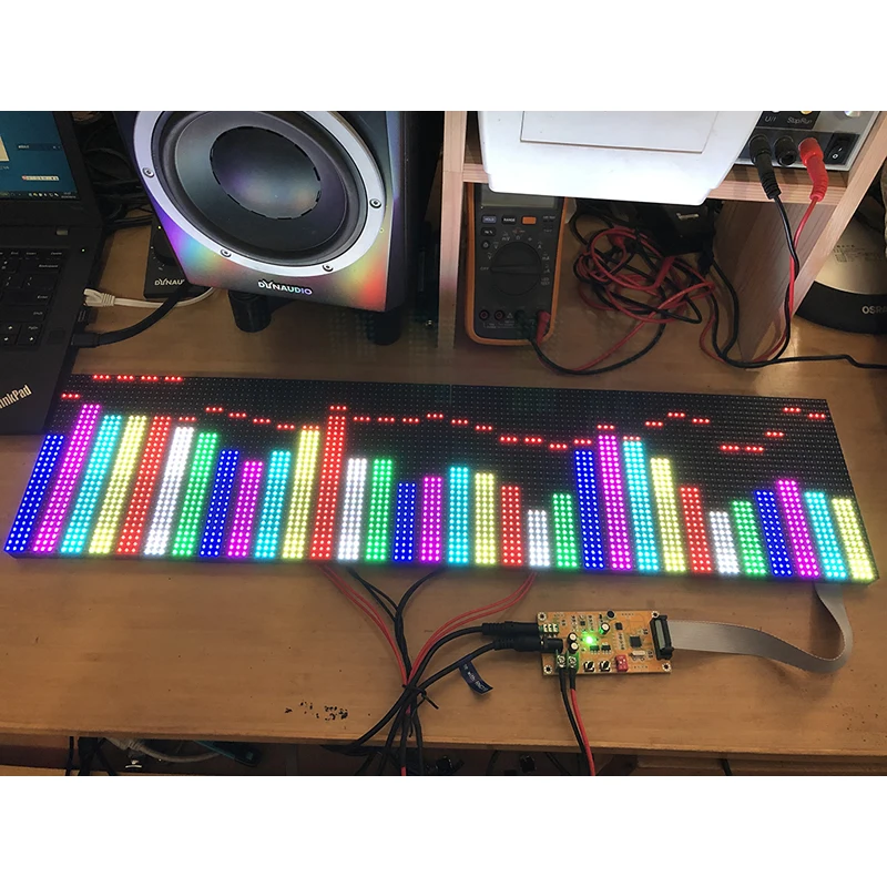 Новый полноцветный RGB музыкальный спектральный экран KTV сценический
