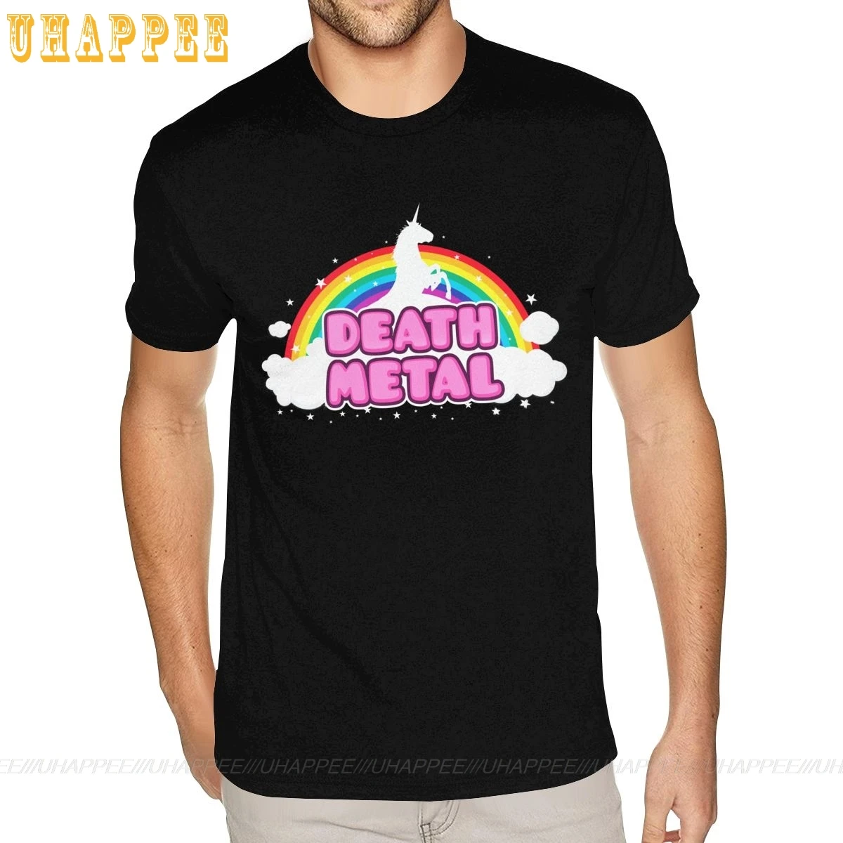 

Мужские футболки с металлическим принтом Death, XXXL