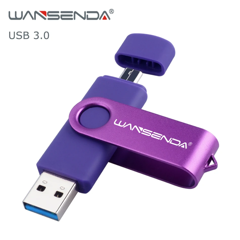 WANSENDA USB флеш накопитель 128 ГБ 16 32 64 256 3 0|USB флэш-накопители| |