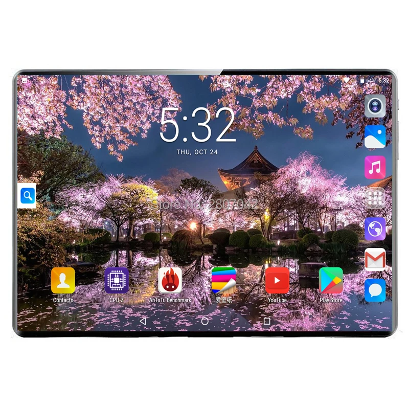 2020 10 дюймов Android 9 0 4G LTE сотовый телефон планшетный ПК ram 8 ГБ + 128 rom Deca Core 2.5D