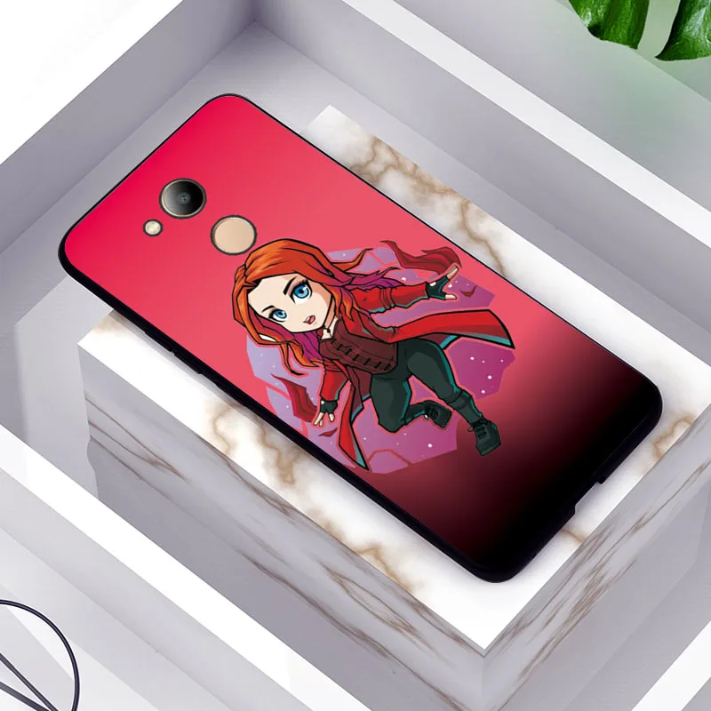 TPUBLK591 Тор, Мстители для huawei Honor 6C Pro Чехол Honor 5A Ru 6X 6A Honor 7A Pro 7C Чехол черный ТПУ для huawei Honor 9 8 Lite 6C - Цвет: TPUBLK591