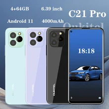 Smartphone Oukitel C21 Pro MT6762D 4GB 64GB 6.39 Inch HD 4000mAh Octa Core Android 11 Mobile Phone 21MP Real Camera Cell Phone (3)