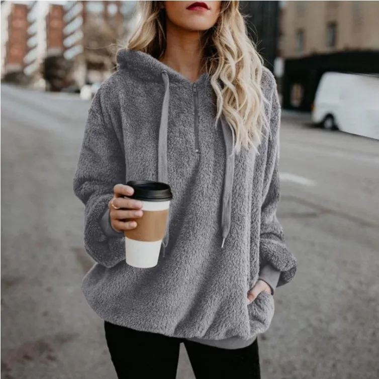 

Soft Solid 2020 New Design Hot Sale Hoodies Sweatshirts Women Casual Kawaii Harajuku Sweat Girls European Tops Korean