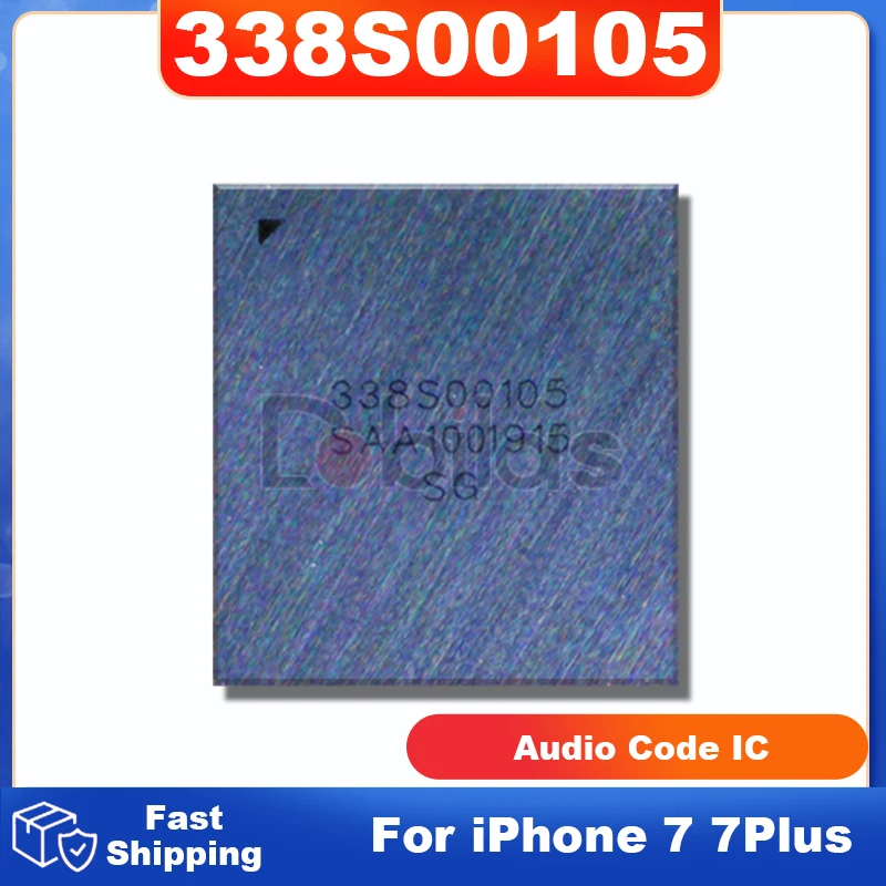10 шт./лот 338S00105 U3101 для iPhone 7 7Plus аудио-код IC BGA мобильный телефон интегральные схемы