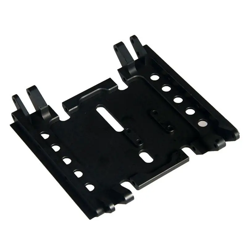 

4Pcs Rc Blue Aluminum 7.0 Wheel Hex 12Mm Drive & 1Pcs Center Gear Box Mount Base Cnc Aluminum Skid Plate
